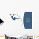 Pole Vault Vector Illustration Wall Mural