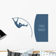 Pole Vault Vector Illustration Wall Mural