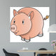 Cute Farm Pig Vector