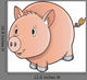 Cute Farm Pig Vector