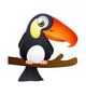 Toucan Vector Wall Decal