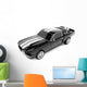 Black Classical Sports Car Wall Decal