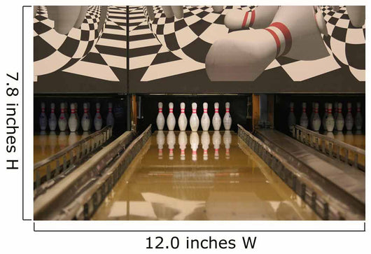 Bowling Alley Wall Mural