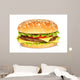 Big Cheeseburger Wall Decal