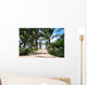 Tropical walkway to south beach Wall Mural