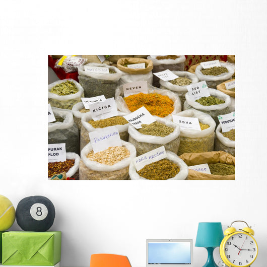Herbal Medicine Wall Mural
