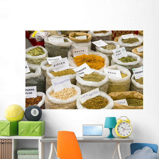 Herbal Medicine Wall Mural