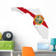 Florida Map Wall Decal