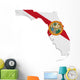 Florida Map Wall Decal