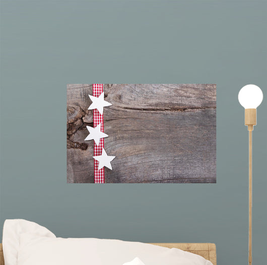 Rustic Christmas Card with