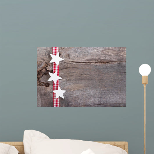 Rustic Christmas Card with