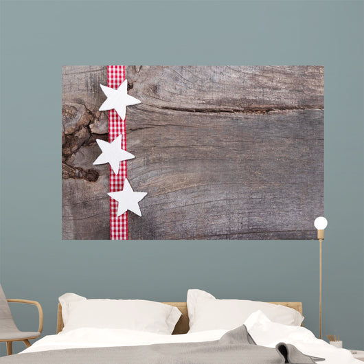Rustic Christmas Card with