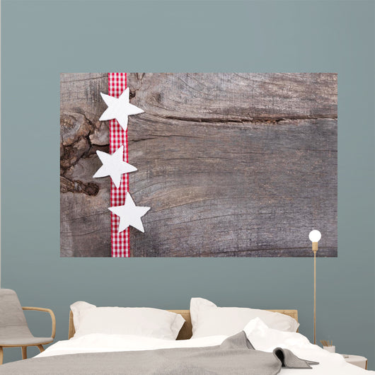 Rustic Christmas Card with