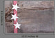 Rustic Christmas Card with