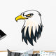 Head of the Bald Eagle - Symbol of the United States of America Wall Decal
