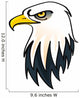 Head of the Bald Eagle - Symbol of the United States of America Wall Decal