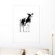 Holstein Cow Wall Mural