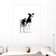 Holstein Cow Wall Mural