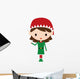 Christmas Elf Wall Decal