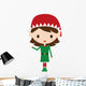 Christmas Elf Wall Decal