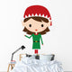 Christmas Elf Wall Decal