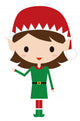 Christmas Elf Wall Decal