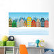 Multicolored Christmas City