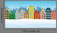 Multicolored Christmas City