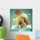 Elephant Fly Happy on Sky Wall Mural