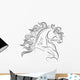 Horse Head Wall Mural
