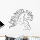 Horse Head Wall Mural