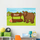 Bear Wall Mural