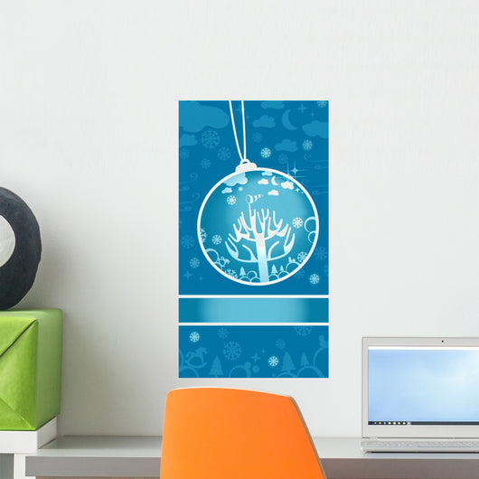 Winter for Shutterstock Balll Wall Mural