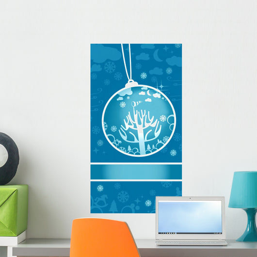 Winter for Shutterstock Balll Wall Mural