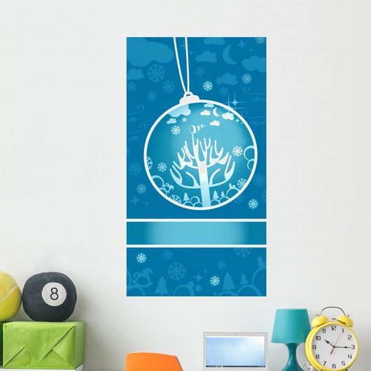 Winter for Shutterstock Balll Wall Mural