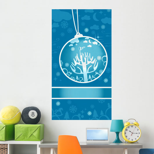 Winter for Shutterstock Balll Wall Mural