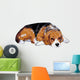 Beagle Is Resting Maybe Wall Decal