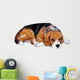 Beagle Is Resting Maybe Wall Decal