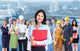 Business Woman and Group