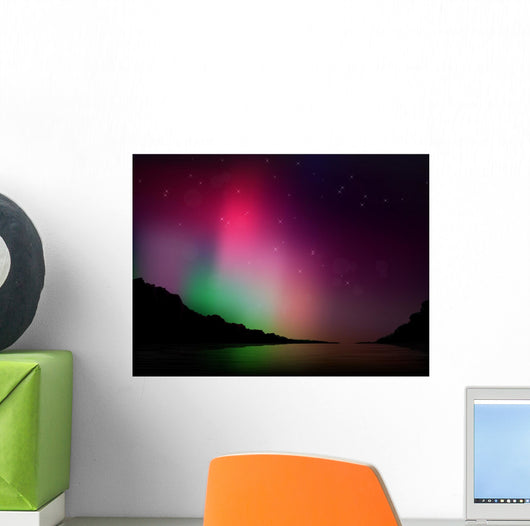 Vector Aurora Borealis
