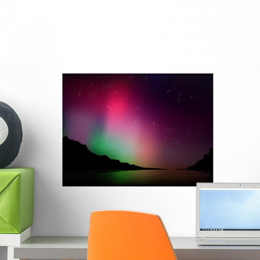 Vector Aurora Borealis