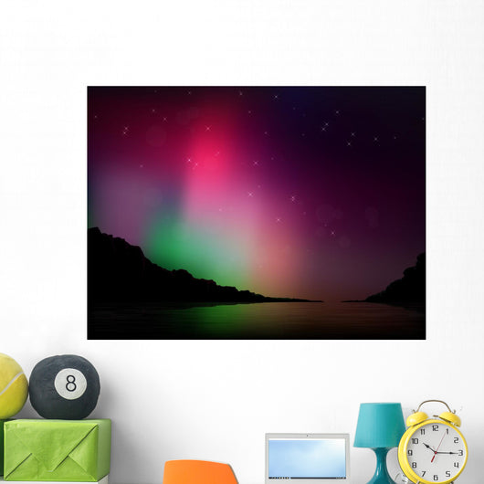 Vector Aurora Borealis