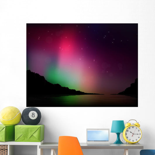 Vector Aurora Borealis
