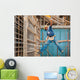 Construction Worker Balancing between