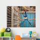 Construction Worker Balancing between
