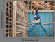 Construction Worker Balancing between