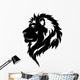 Graphic Lion Black and
