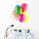 Colorful Balloons White Wall Decal
