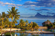Ocean Sunset Polynesia Tahiti Wall Decal