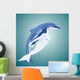 Dolphin and Mermaid Wall Mural